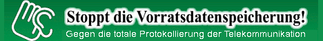 Stoppt die Vorratsdatenspeicherung !